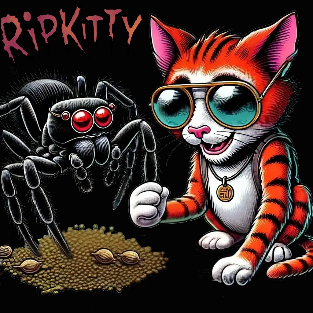 Ripkitty Bud & Spingbots Observing Seeds